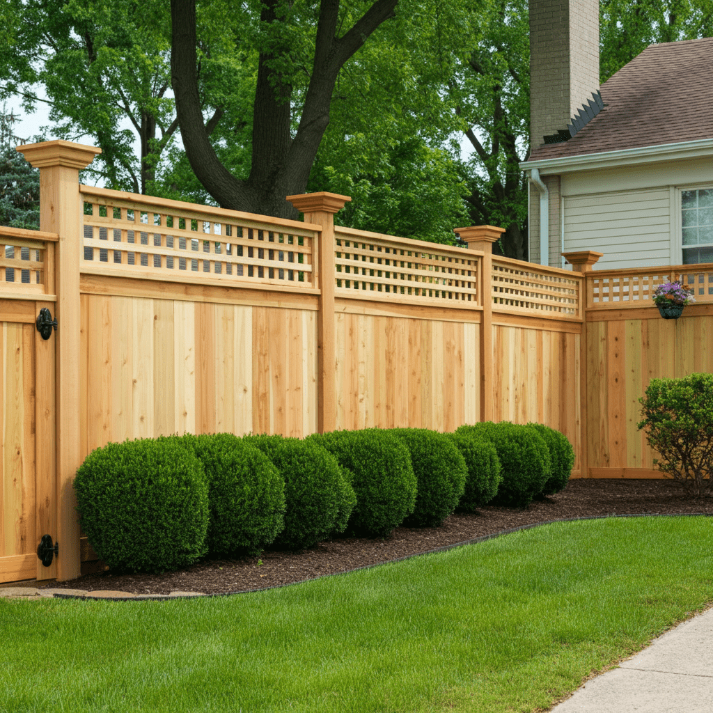 Belleville IL Cedar Fence