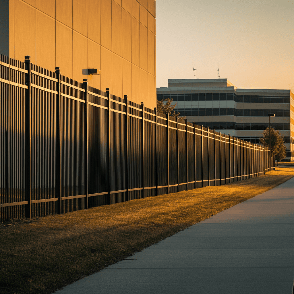 Belleville IL Commercial Security Fence