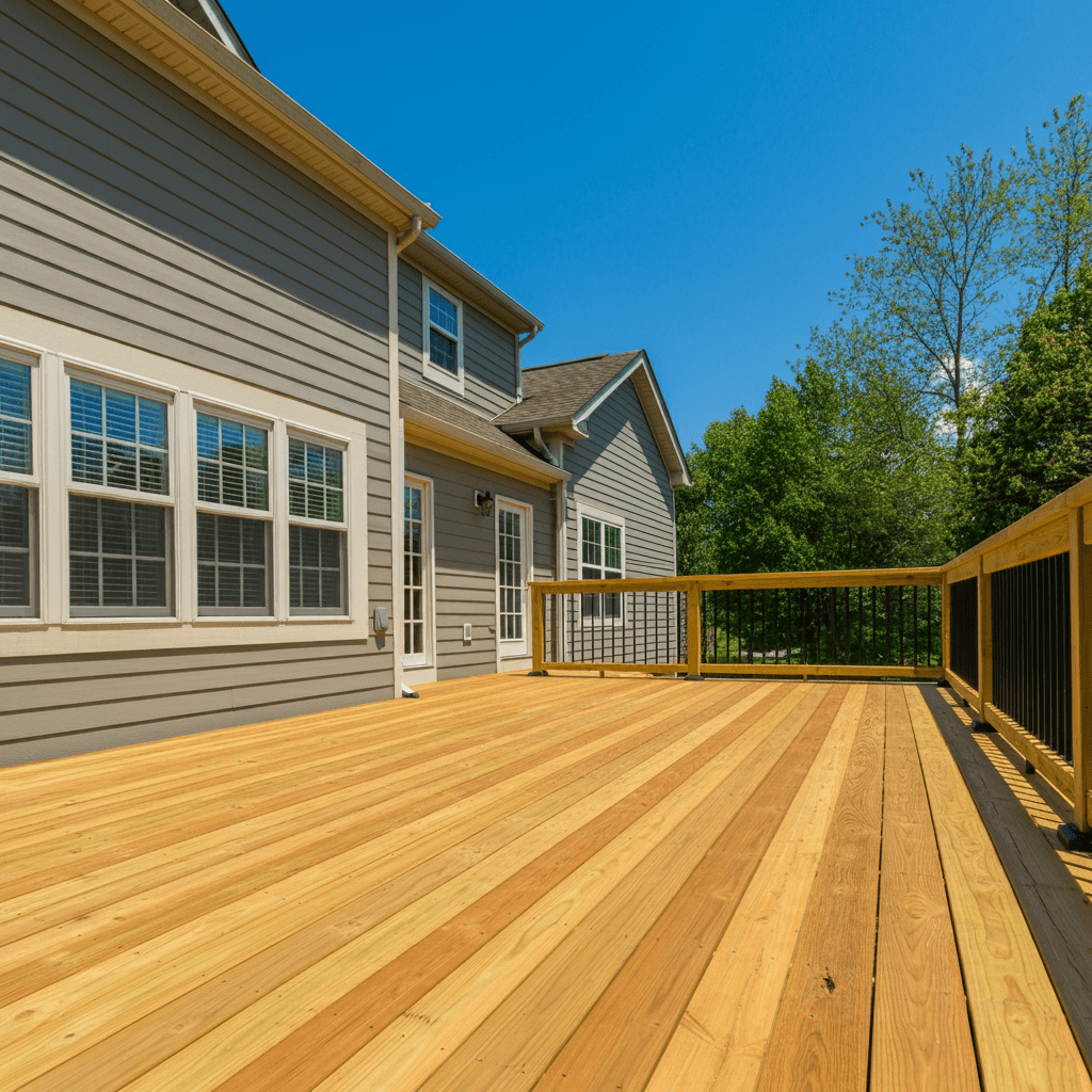 Cedar Decking Construction in Belleville IL